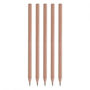 Naturel Köşeli Kurşun Kalem
