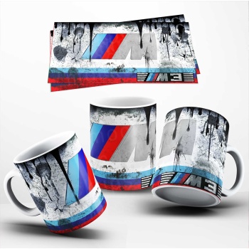 BMW Temalı Baskılı Kupa