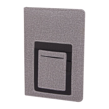 MEŞRUTİYET GRİ TARİHSİZ DEFTER (15X21 CM)