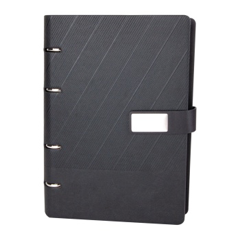 BİRLİK SİYAH ORGANİZER AJANDA (17,5x22,5CM)