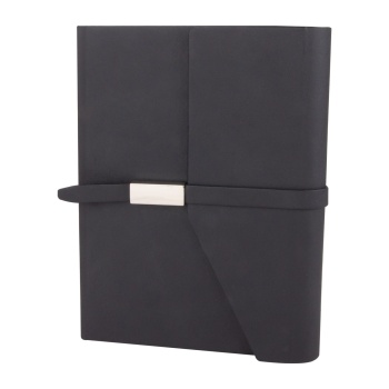 MOGAN SİYAH TARİHSİZ DEFTER (15x21 CM)