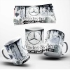 Mercedes Temalı Baskılı Kupa