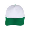 PAPATYA BEYAZ-YEŞİL POLYESTER ŞAPKA