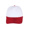 PAPATYA BEYAZ-KIRMIZI POLYESTER ŞAPKA