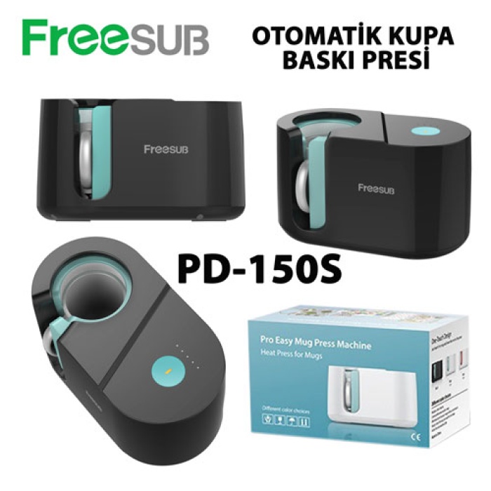 Freesub Otomatik Kupa Baskı Presi