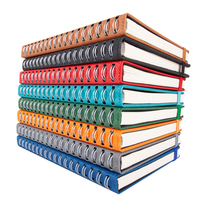 ANITTEPE LACİVERT TARİHLİ GİZLİ SPİRALLİ AJANDA (17X24 CM)