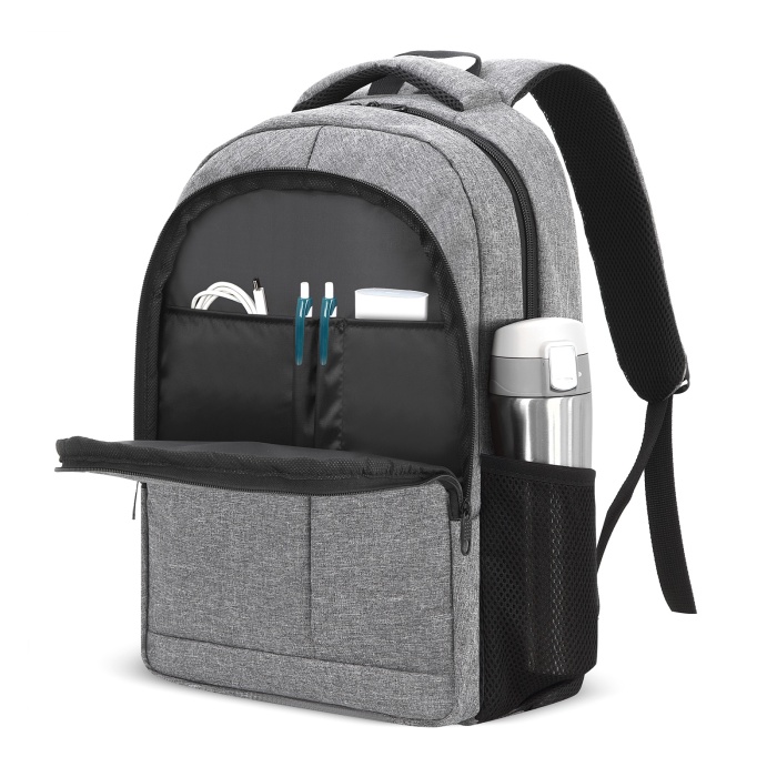 GÖÇ GRİ LAPTOP BÖLMELİ SIRT ÇANTASI