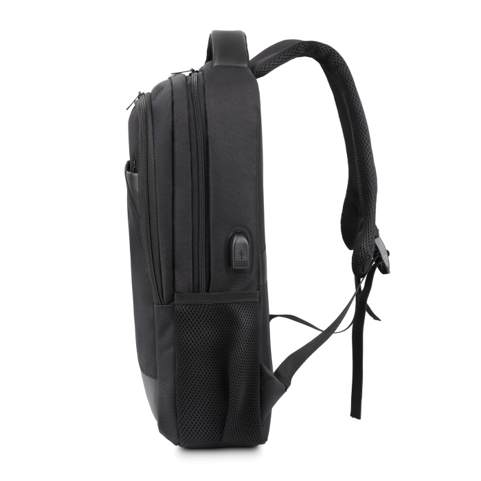 YÖRÜNGE SİYAH LAPTOP BÖLMELİ SIRT ÇANTASI