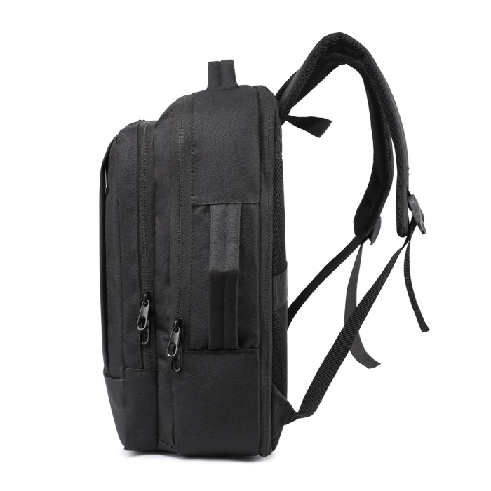 KEŞİF SİYAH LAPTOP BÖLMELİ SIRT ÇANTASI