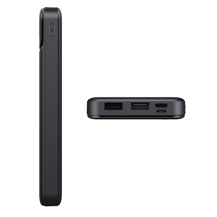 KAMAN 10.000 MAH SİYAH POWERBANK