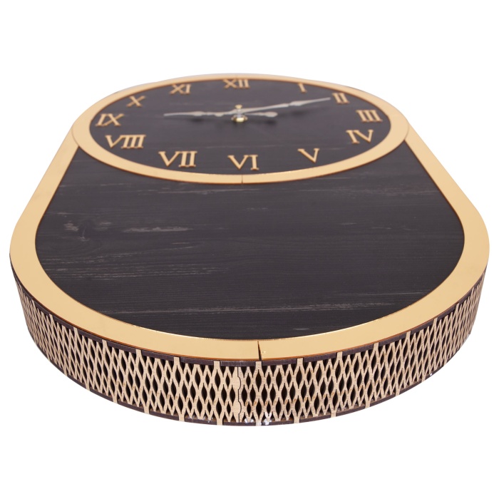 ORİON AHŞAP KASA DUVAR SAATİ (300X500 MM)