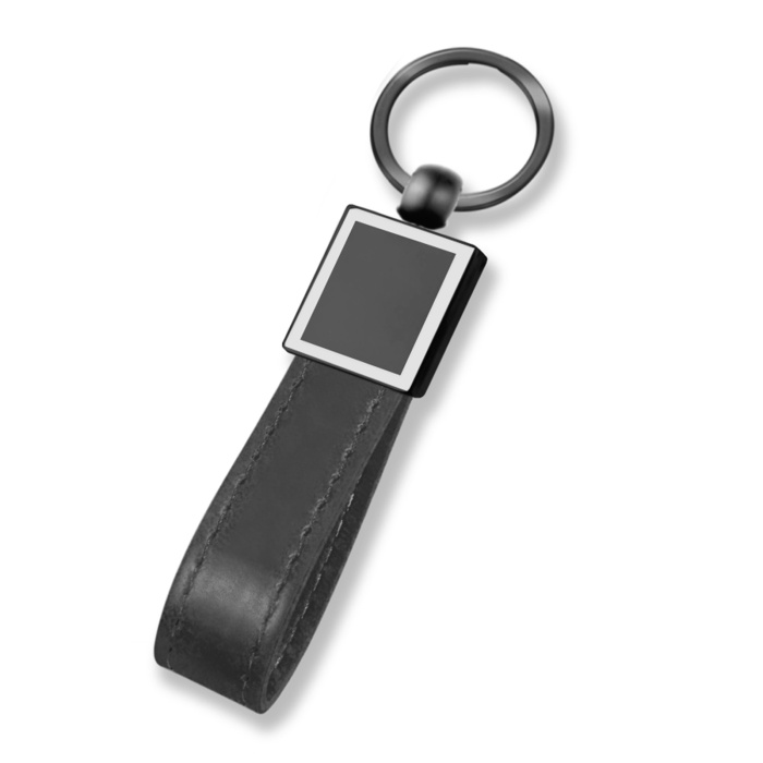 BEYSEKİ SİYAH METAL - DERİ ANAHTARLIK