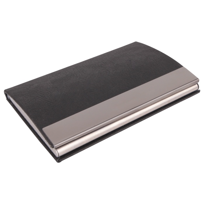 NAZENDE SİYAH DERİ KARTVİZİTLİK