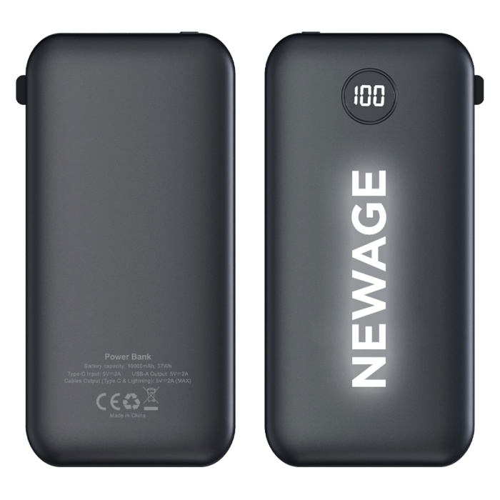 ÖLÜDENİZ SİYAH 10.000 MAH POWERBANK