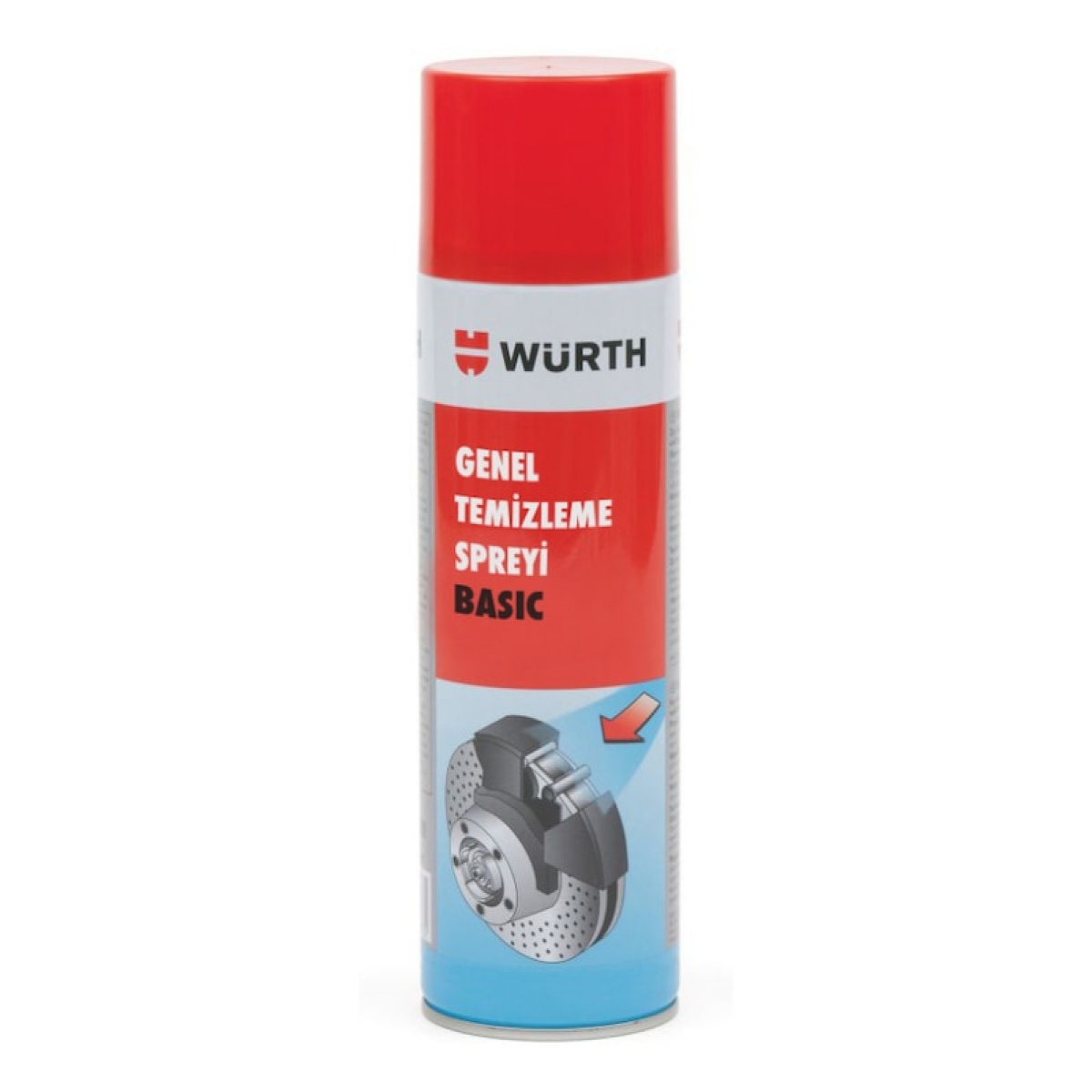 WÜRTH GENEL TEMİZLEME BALATA SPREYİ BASIC 500 ML
