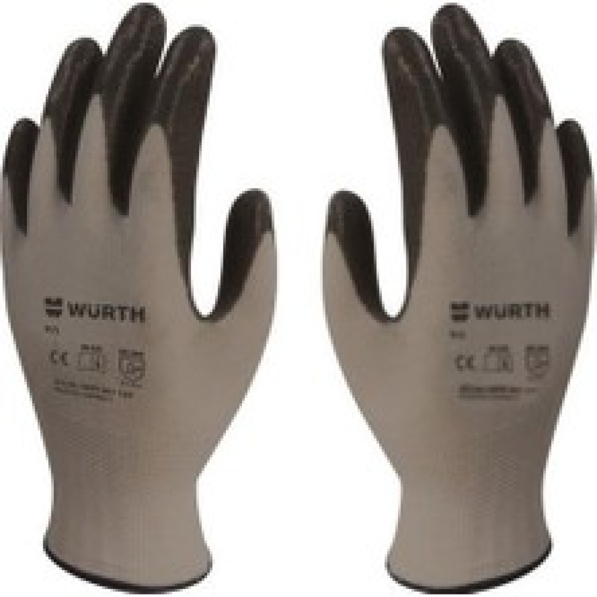 WÜRTH MEKANİKÇİ İŞ ELDİVENİ NİTRİL SİYAH 10