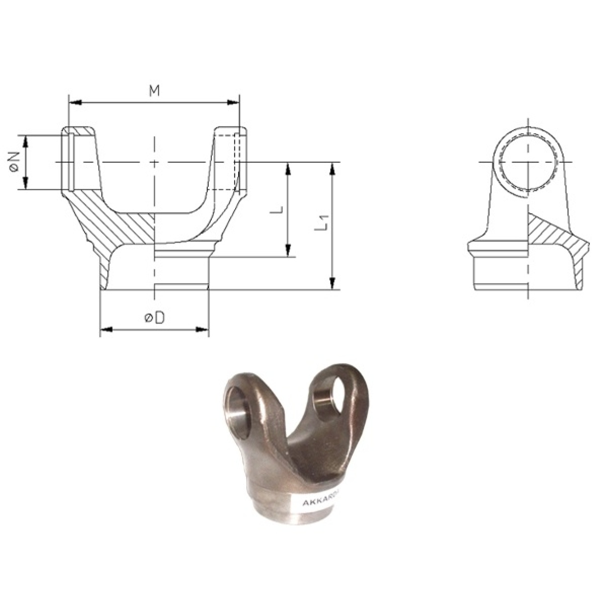 TÜP ÇATAL MAFSAL 3.114.26.001.00 TRANSİT (82-92) 2.4 2.5