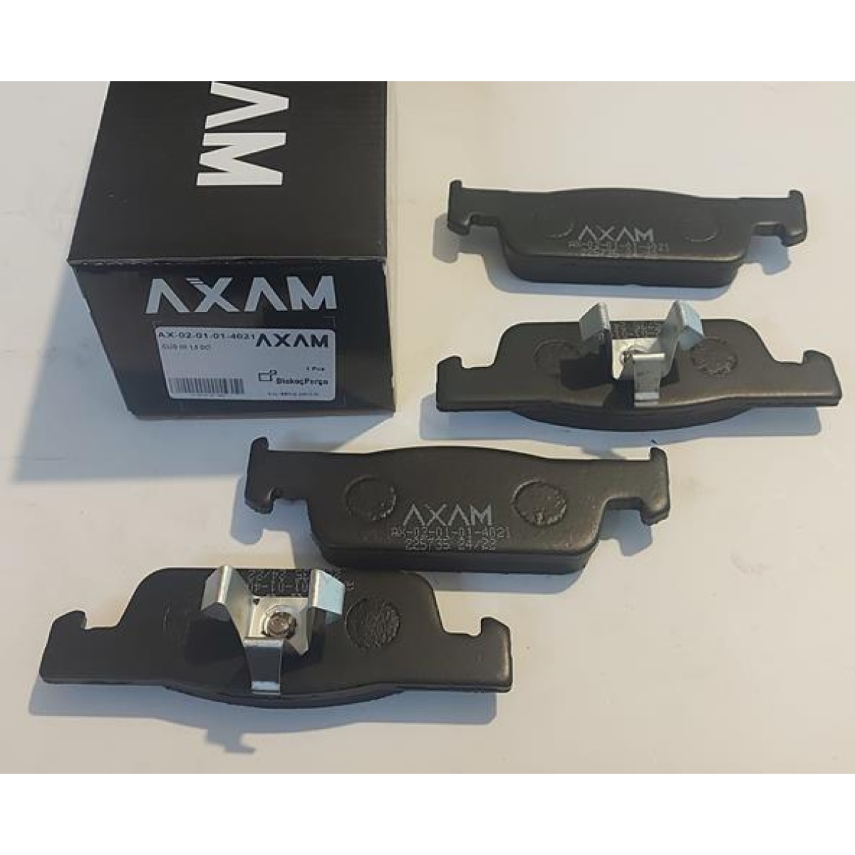 DİSK BALATA ÖN AX-02-01-01-4021 CLIO-IV (12-) DUSTER LOGAN SANDERO 410602581R