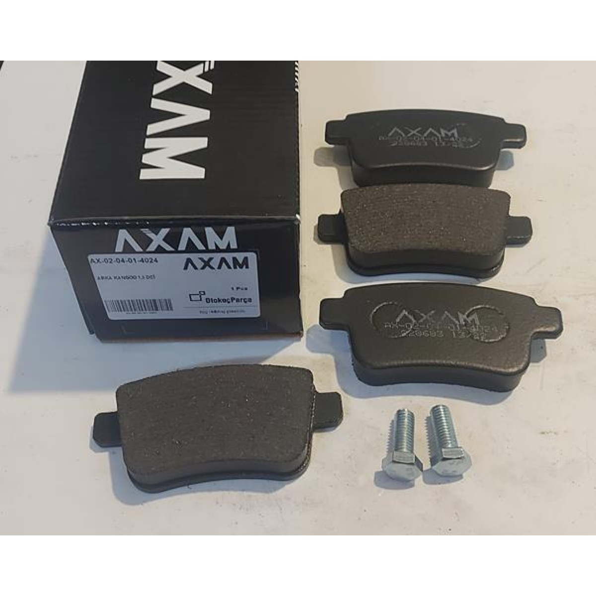 DİSK BALATA ARKA AX-02-04-01-4024 KANGO-III 1.5 1.6 (08-)