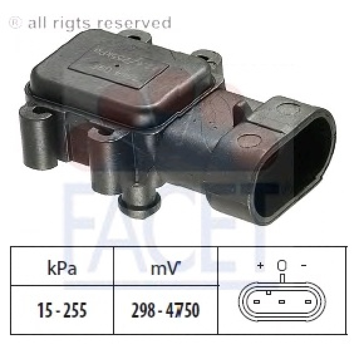 MAP BASINÇ SENSÖR CRX547 KANGO CLIO 1.5 DCİ