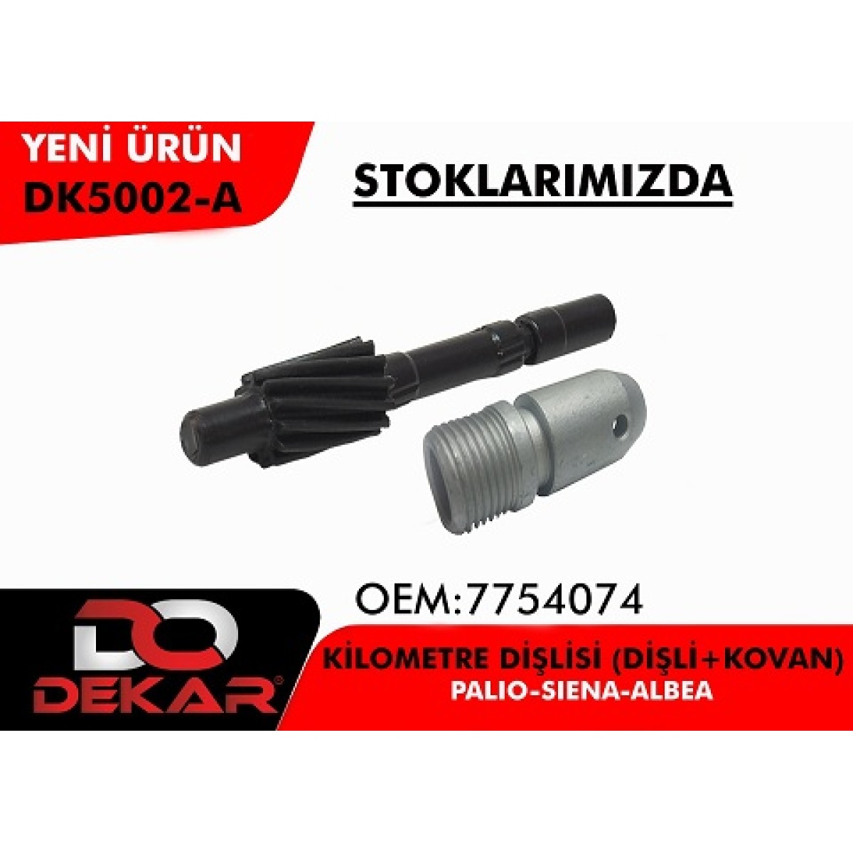 KİLOMETRE DİŞLİSİ + KOVAN DK5002A PALİO ALBEA DOBLO SIENA