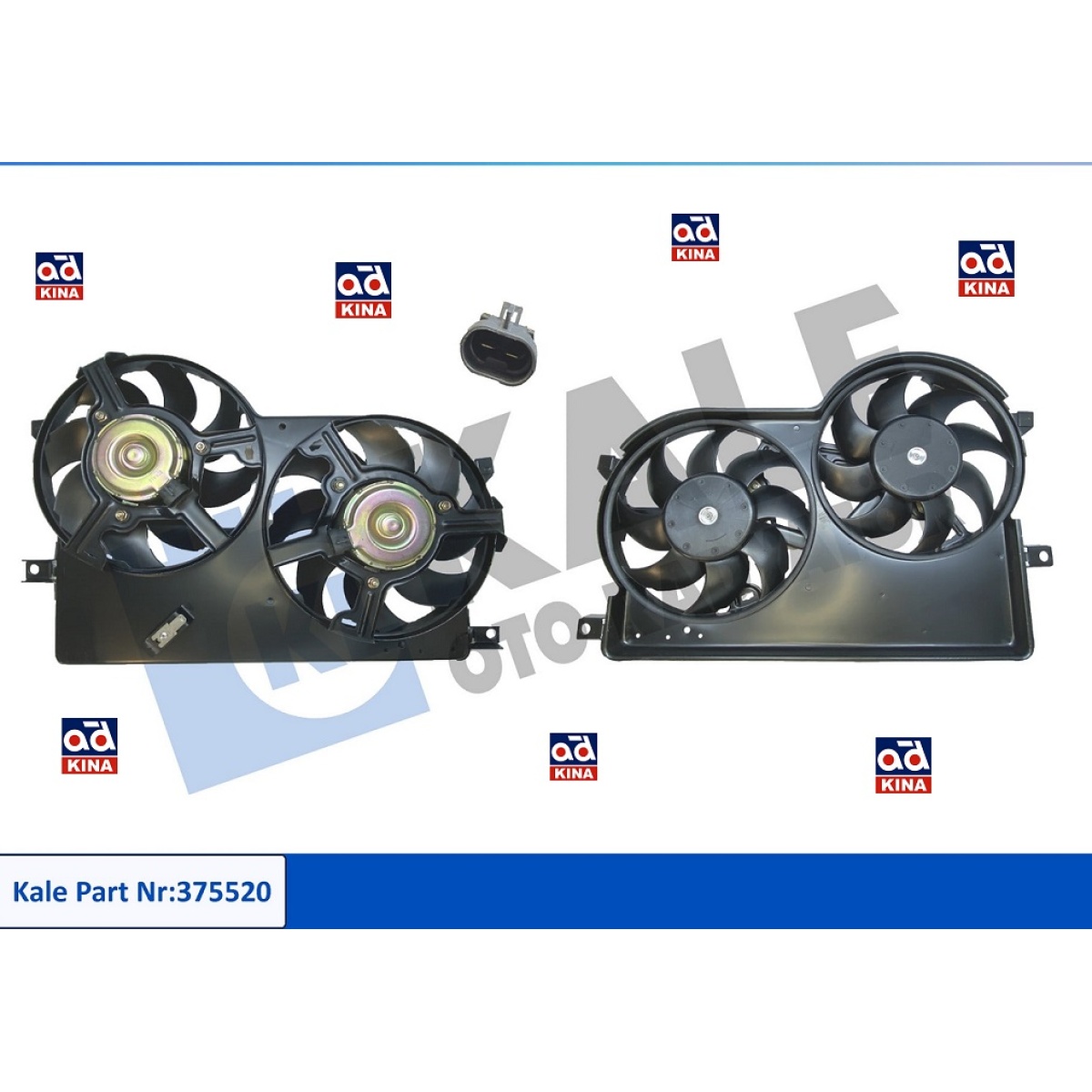 FAN MOTORU + DAVLUMBAZ 012622210 ALBEA 1.3 JTD