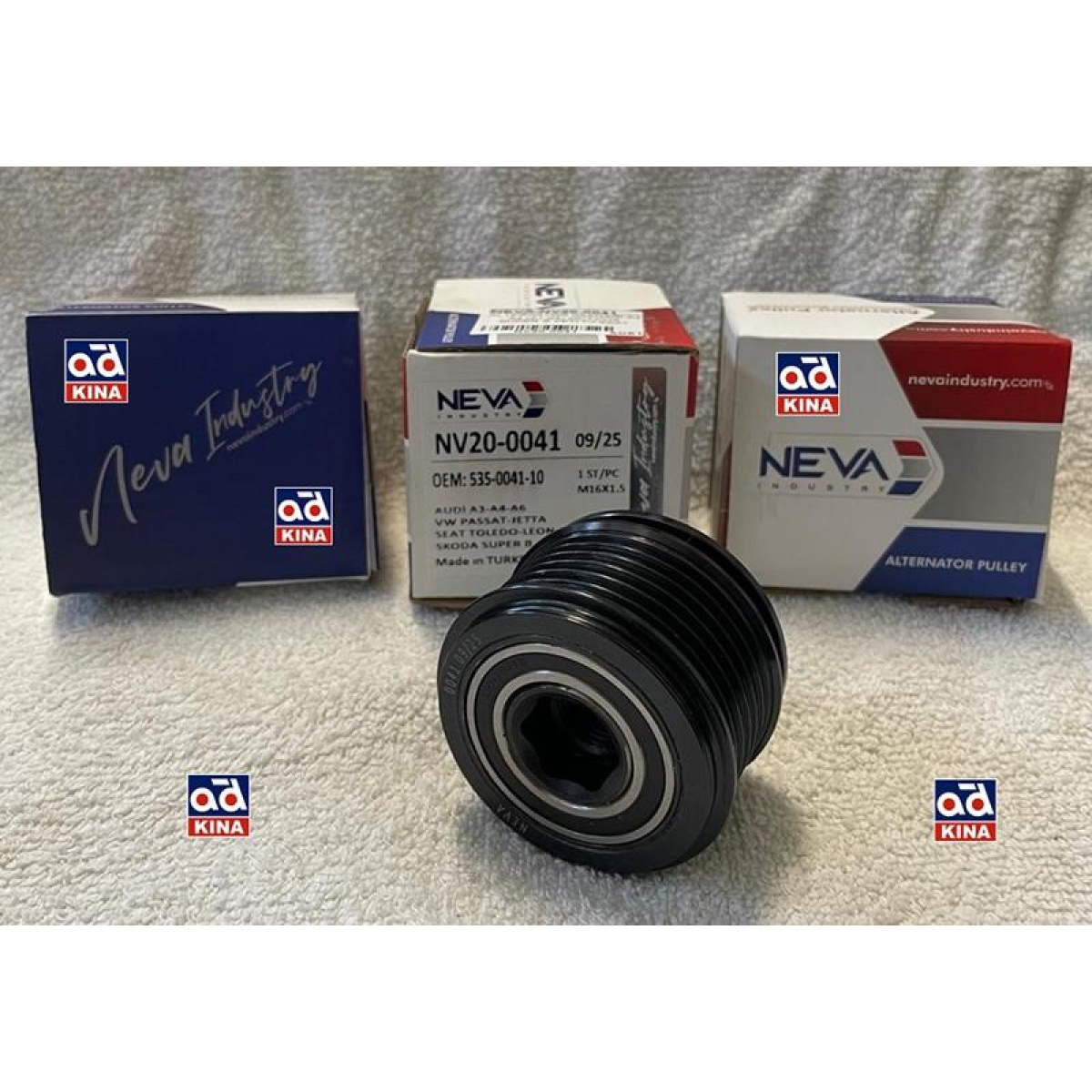 ALTERNATÖR KASNAĞI NV200041 A3 A4 (01-04) OCTAVIA SUPER B YETI PASSAT JETTA 1.6 1.8T 2.0