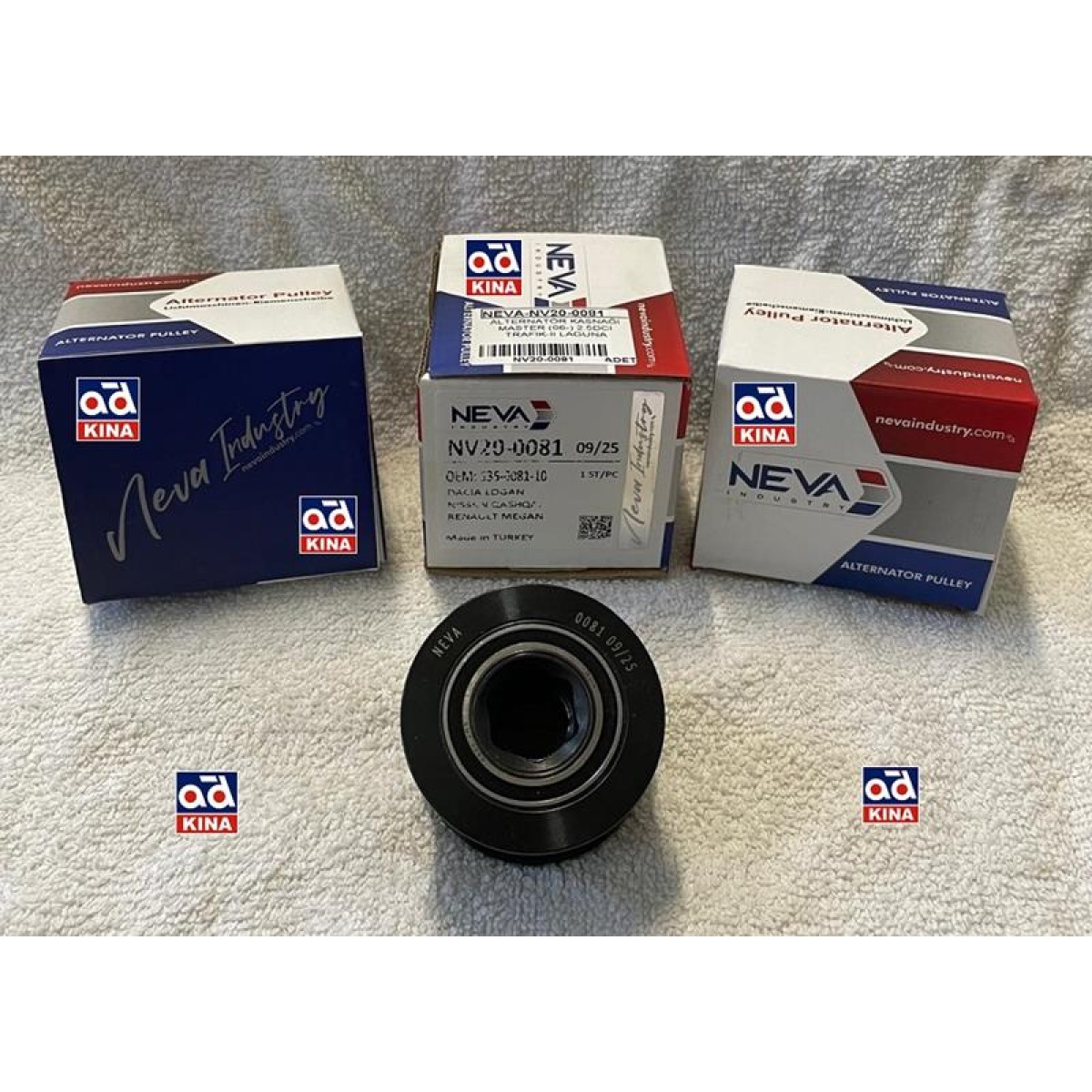 ALTERNATÖR KASNAĞI NV200081 MASTER (06-) 2.5DCI TRAFIK-II LAGUNA MEGANE-II 08->