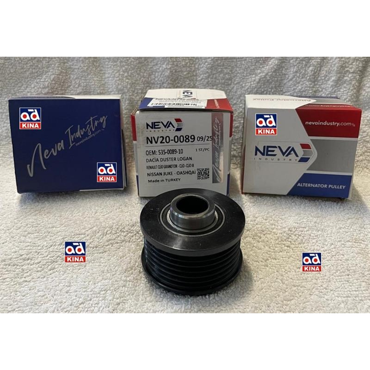 ALTERNATÖR KASNAĞI NV200089 CLIO-II-III 1.5DCI (04-) MODUS LOGAN JUKE QHASQAI