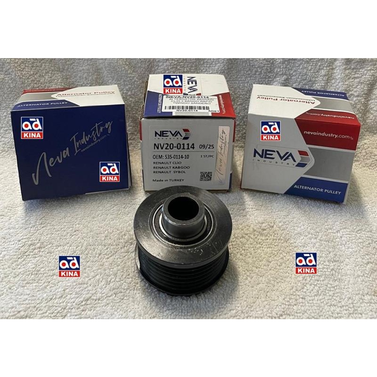 ALTERNATÖR KASNAĞI NV200114 CLIO-II KANGO RAPID TWINGO SANDERO