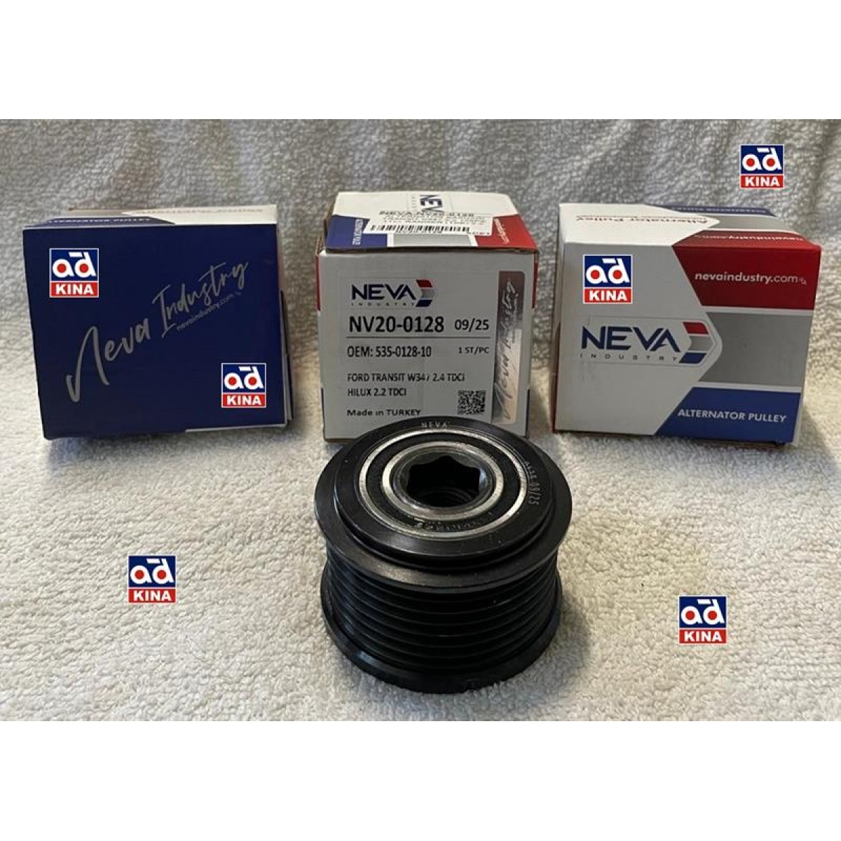 ALTERNATÖR KASNAĞI NV200128 TRANSIT V347 2.2 155PS 11=> RANGER (TKE) 2.2 155PS 12=>