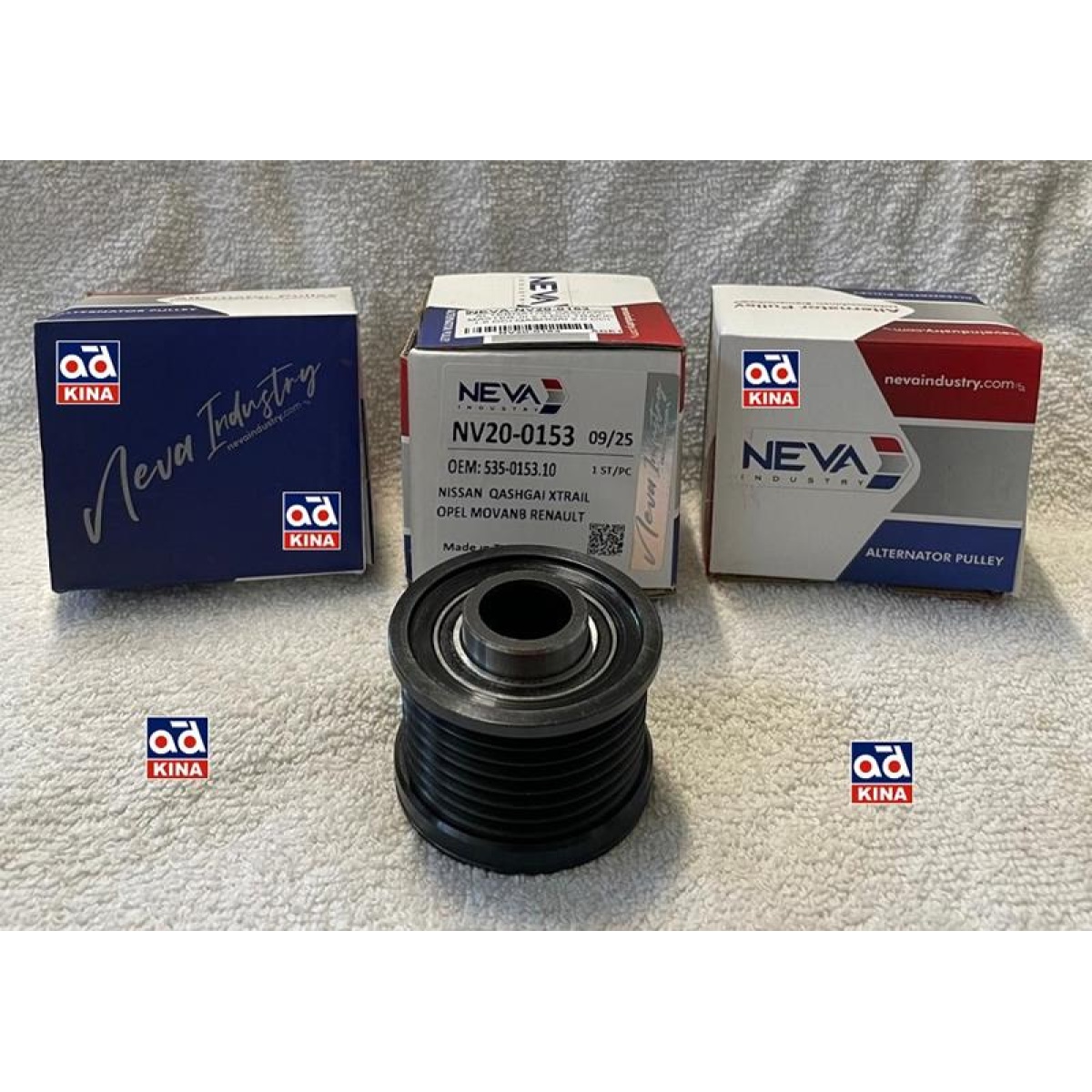 ALTERNATÖR KASNAĞI NV200153 MASTER-III 2.3 DCI TRAFIC 1.6 DCI QASHQAI 2.0 DCI