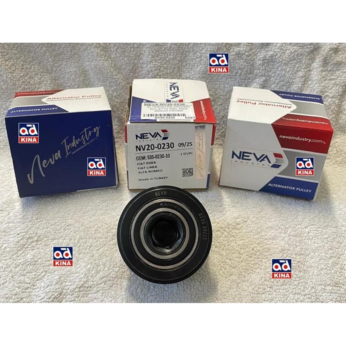 ALTERNATÖR KASNAĞI NV200230 GULIETTA 500L 500X BRAVO CROMA RENEGATE