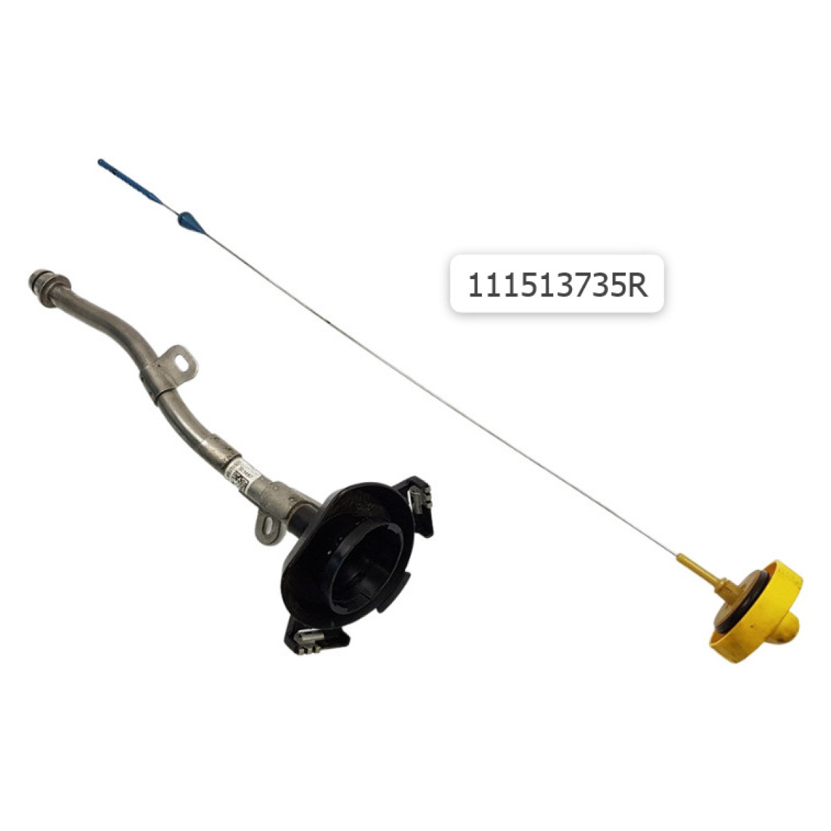 111513735R MOTOR YAĞ ÇUBUĞU KOMPLE TRAFIC III KOLEOS LAGUNA III 2.0 DCI M9R