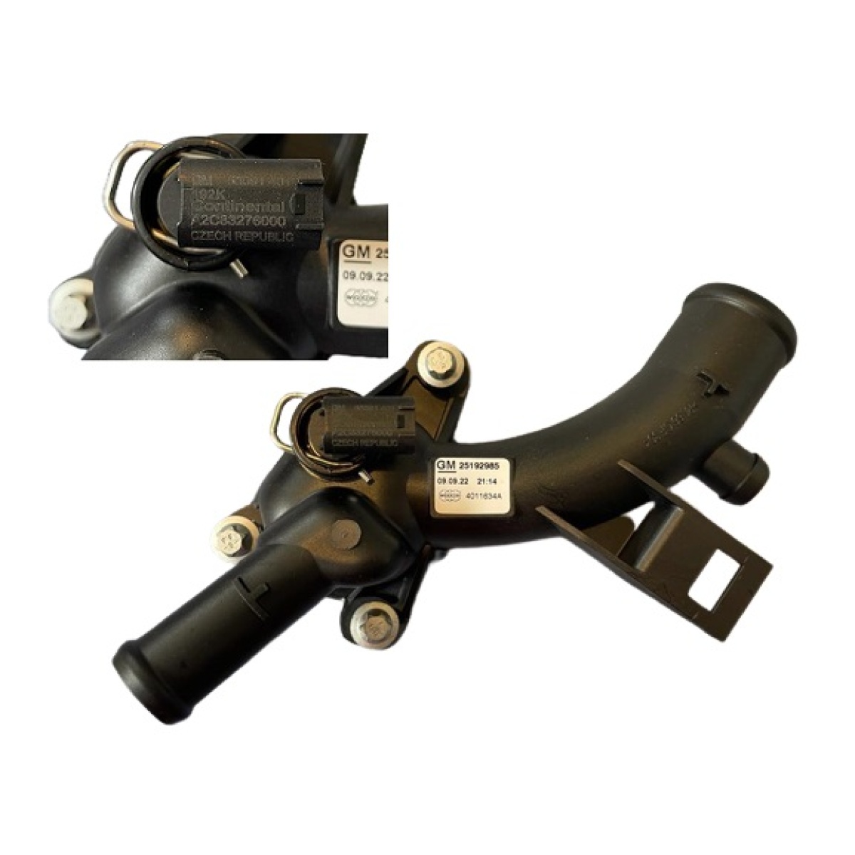 25192985 TERMOSTAT GÖVDESİ CORSA-D-E ASTRA-J A14NET