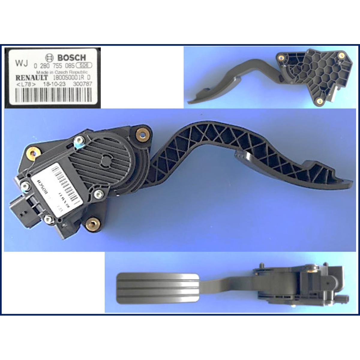 GAZ PEDALI LATITUDE TALISMAN LAGUNA-III (B91-D91-K91)