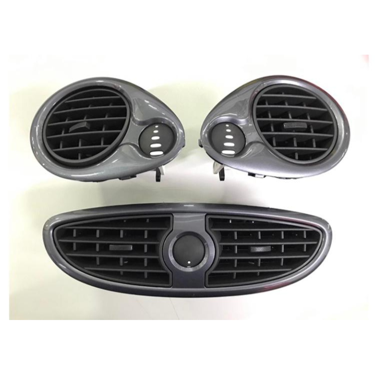 TORPİDO HAVALANDIRMA IZGARASI SET (SAĞ+SOL+ORTA) (FÜME) CLIO III