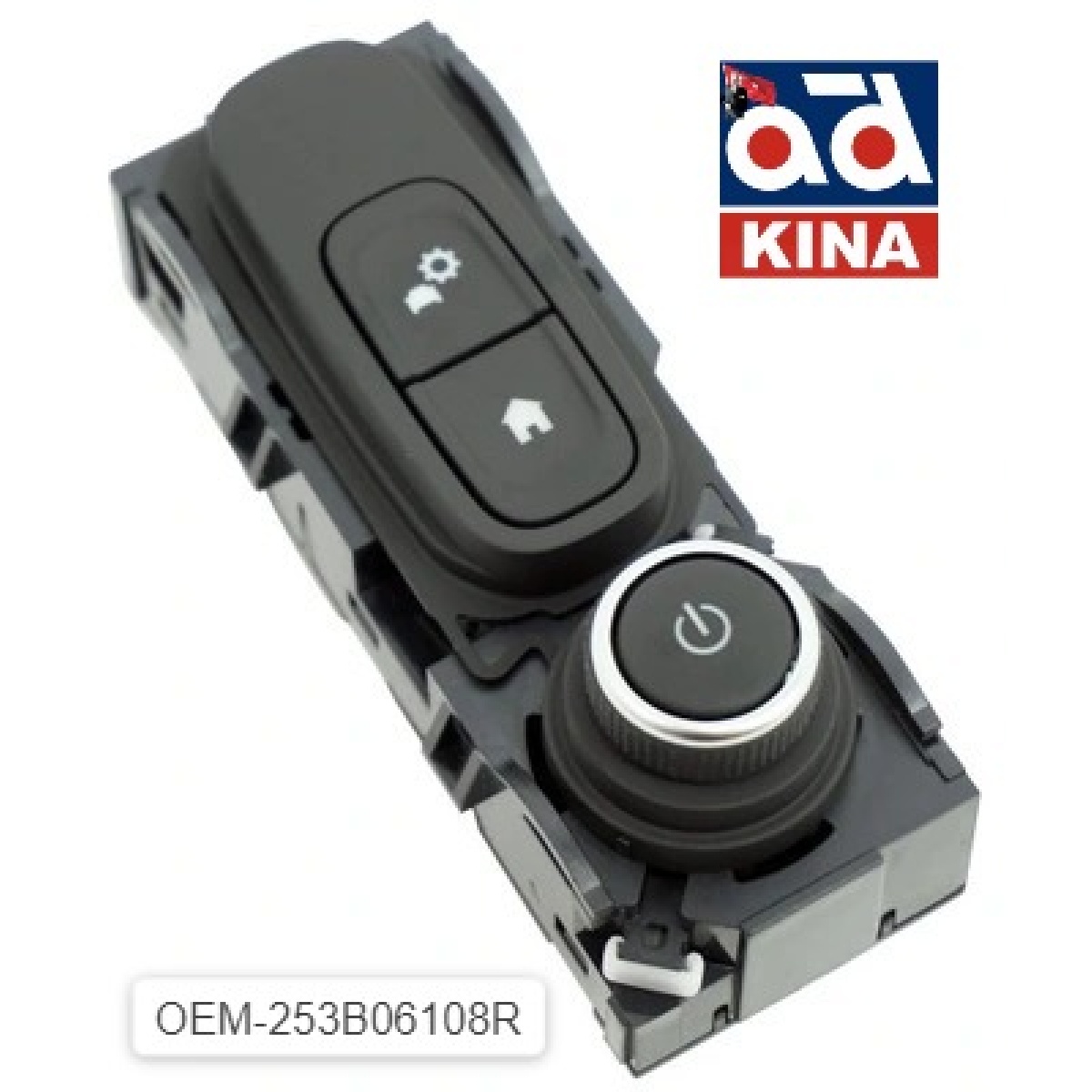 253B06108R MULTİMEDYA KUMANDASI CLIO IV CAPTUR