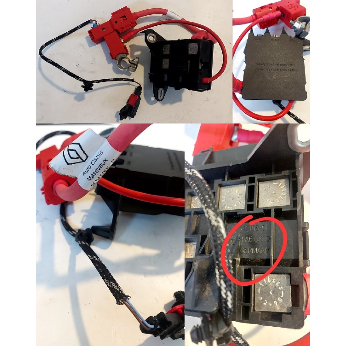 AKÜ KUTUP BAŞI KOMPLE 285A80001R LAGUNA IIII