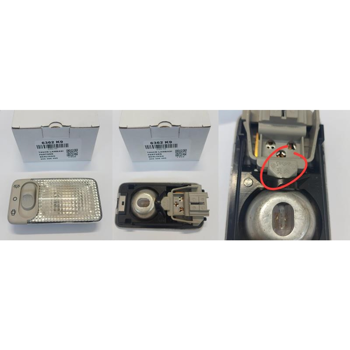 TAVAN LAMBASI P206 BERLINGO