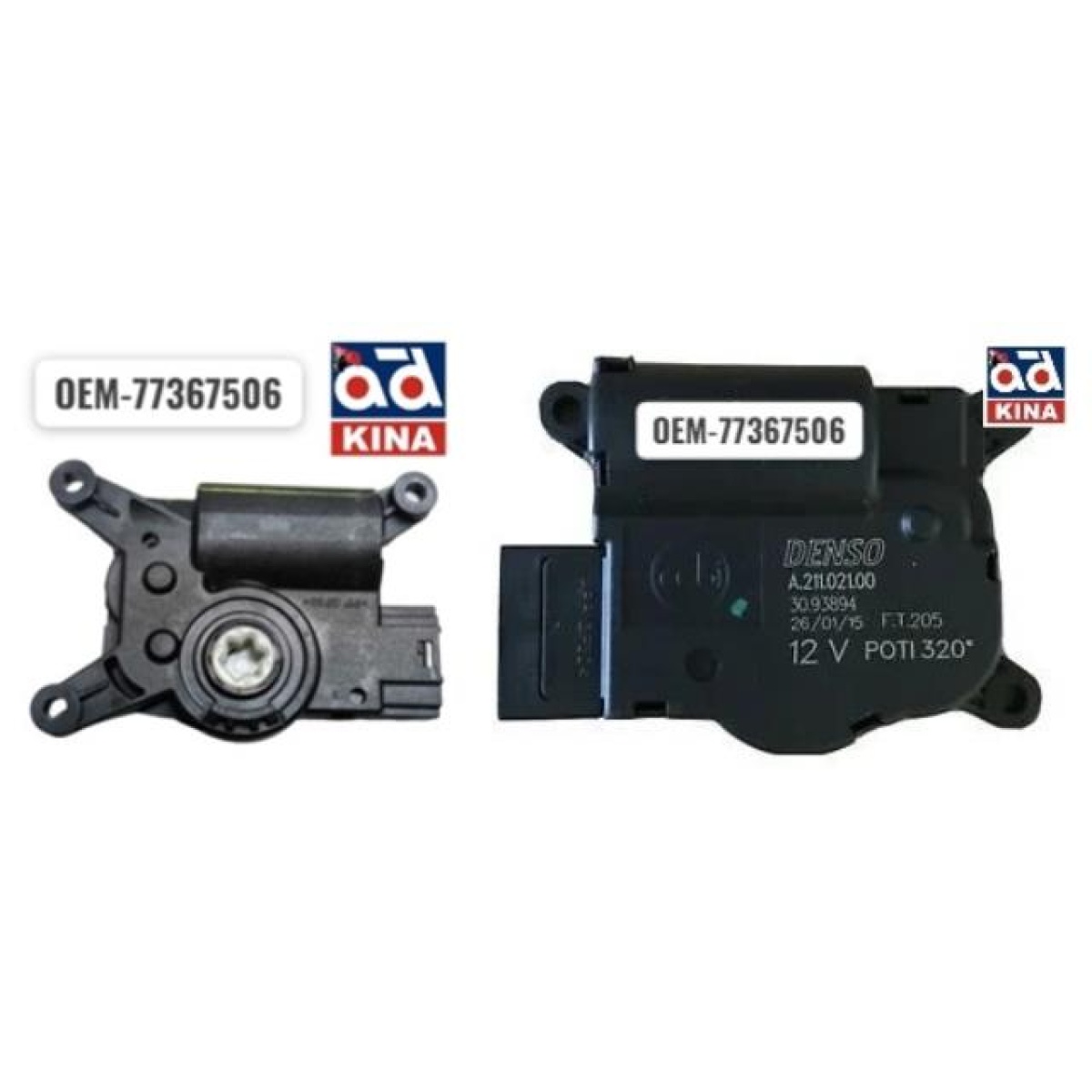 KALORİFER KLEPE MOTORU 77367506 EGEA