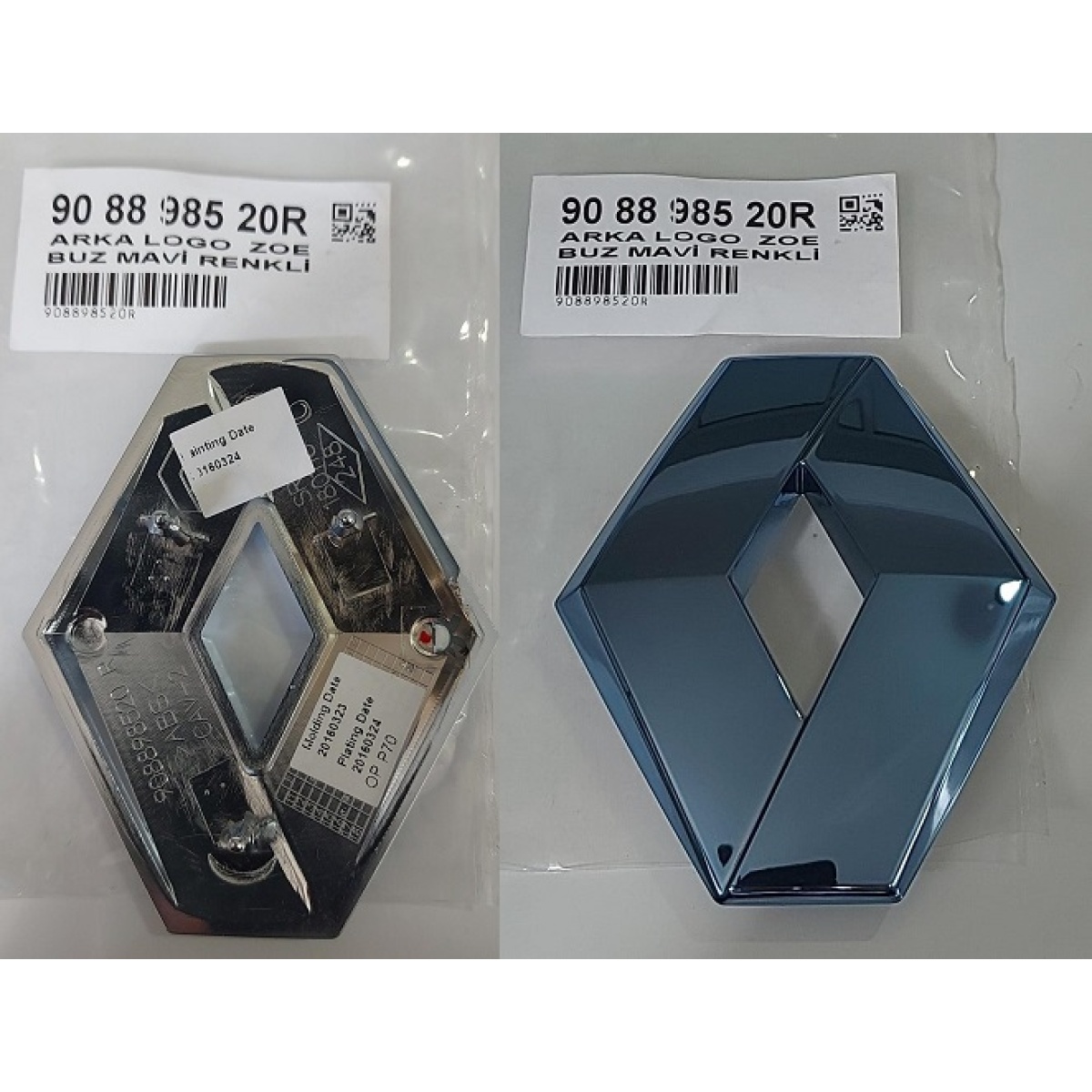 ARKA LOGO 908898520R ZOE BUZ MAVİ RENKLİ