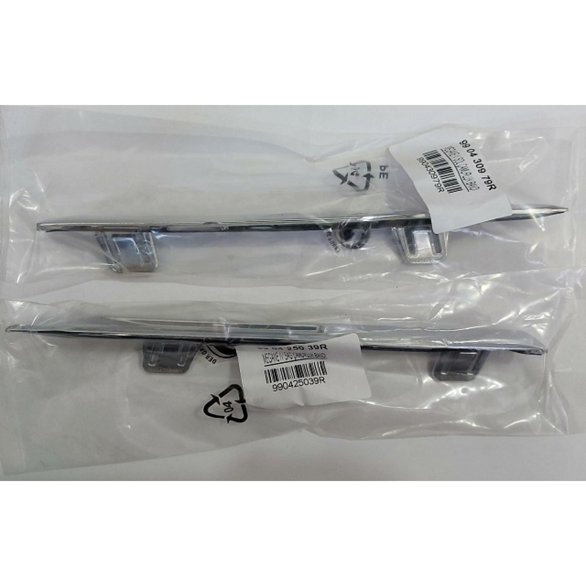 990430979R+990425039R ÇAMURLUK ÇITA TAKIMI ÖN SAĞ + SOL MEGANE IV (NİKELAJ)