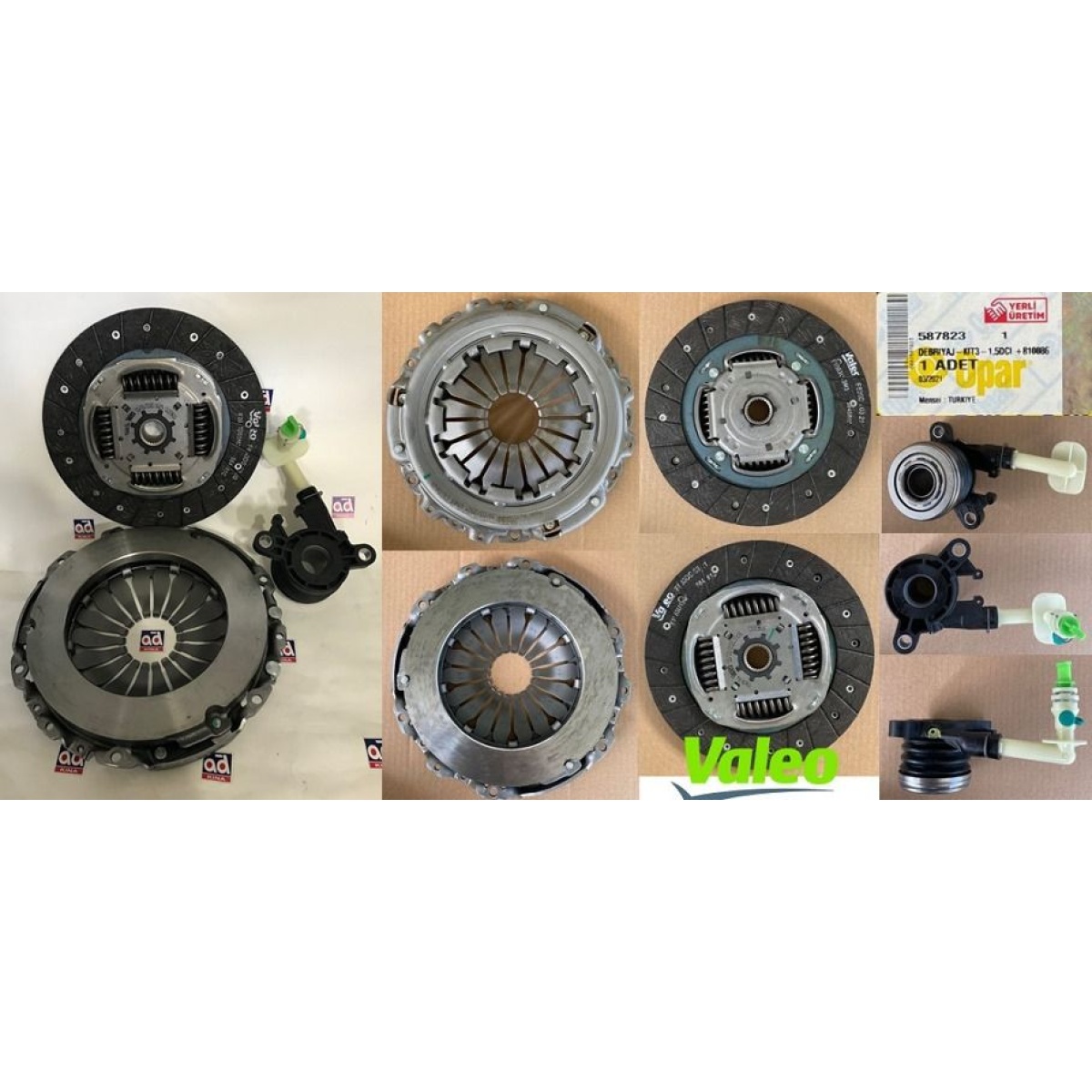 RULMANLI DEB (B+B+B) MEGANE II FLUENCE KANGOO III 1.5 DCİ  ( 100PS 5 VİTES )