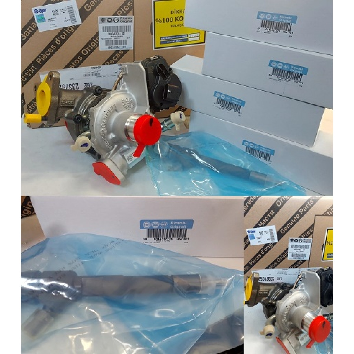 TURBO VE ENJEKTÖR KİTİ 59360276 EGEA 1.3MJET EURO6 ADBLUE DOBLO III FIORINO