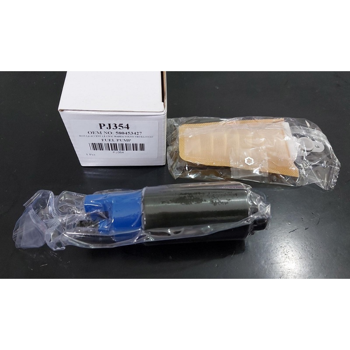 BENZİN POMPASI (3,5 BAR) PJ354 MEGANE 1.6 ACCENT 1.5 CIVIC MAREA (TIRTILLI UÇ)