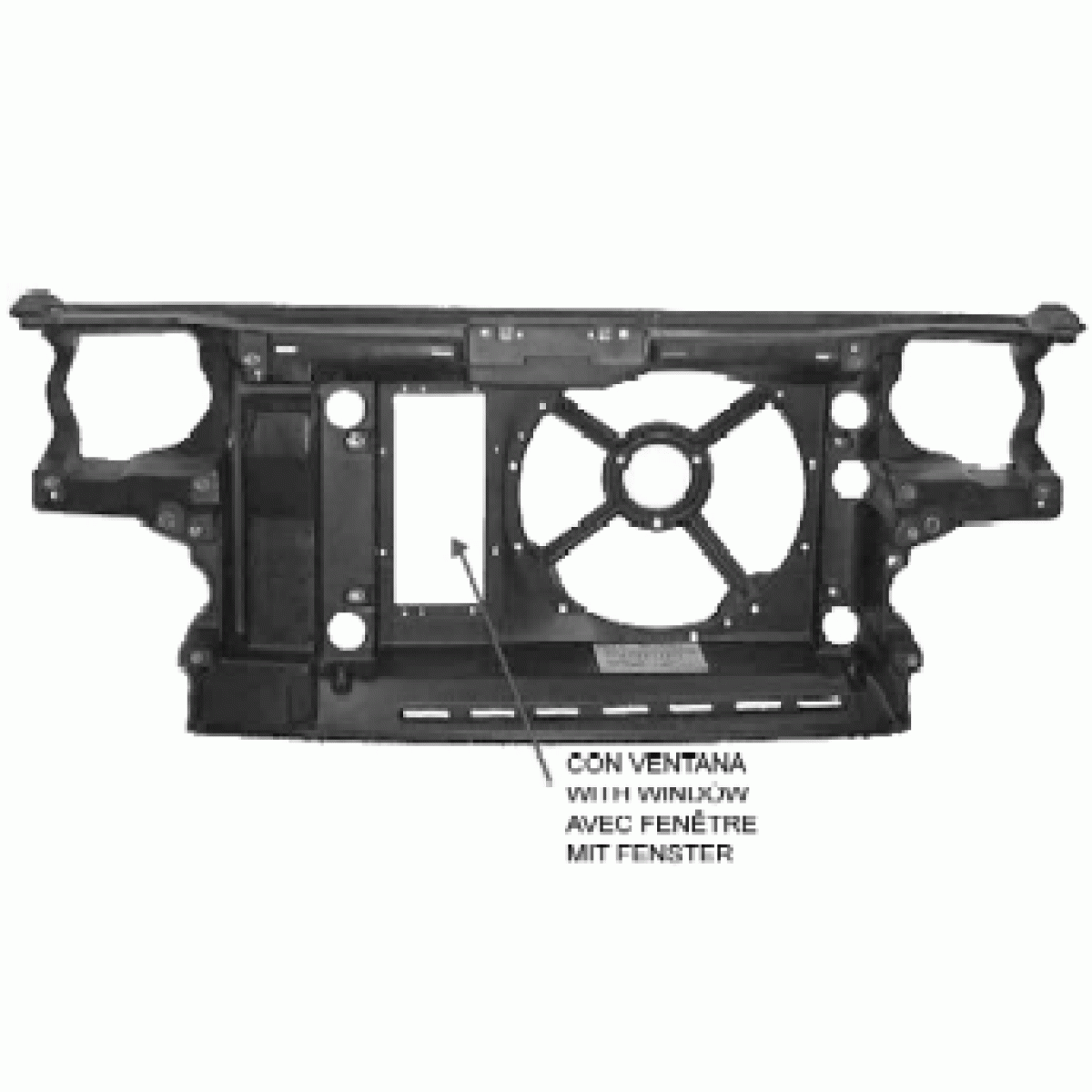 RADYATÖR FAN DAVLUMBAZI GF58 GOLF-III (91-) 1.8