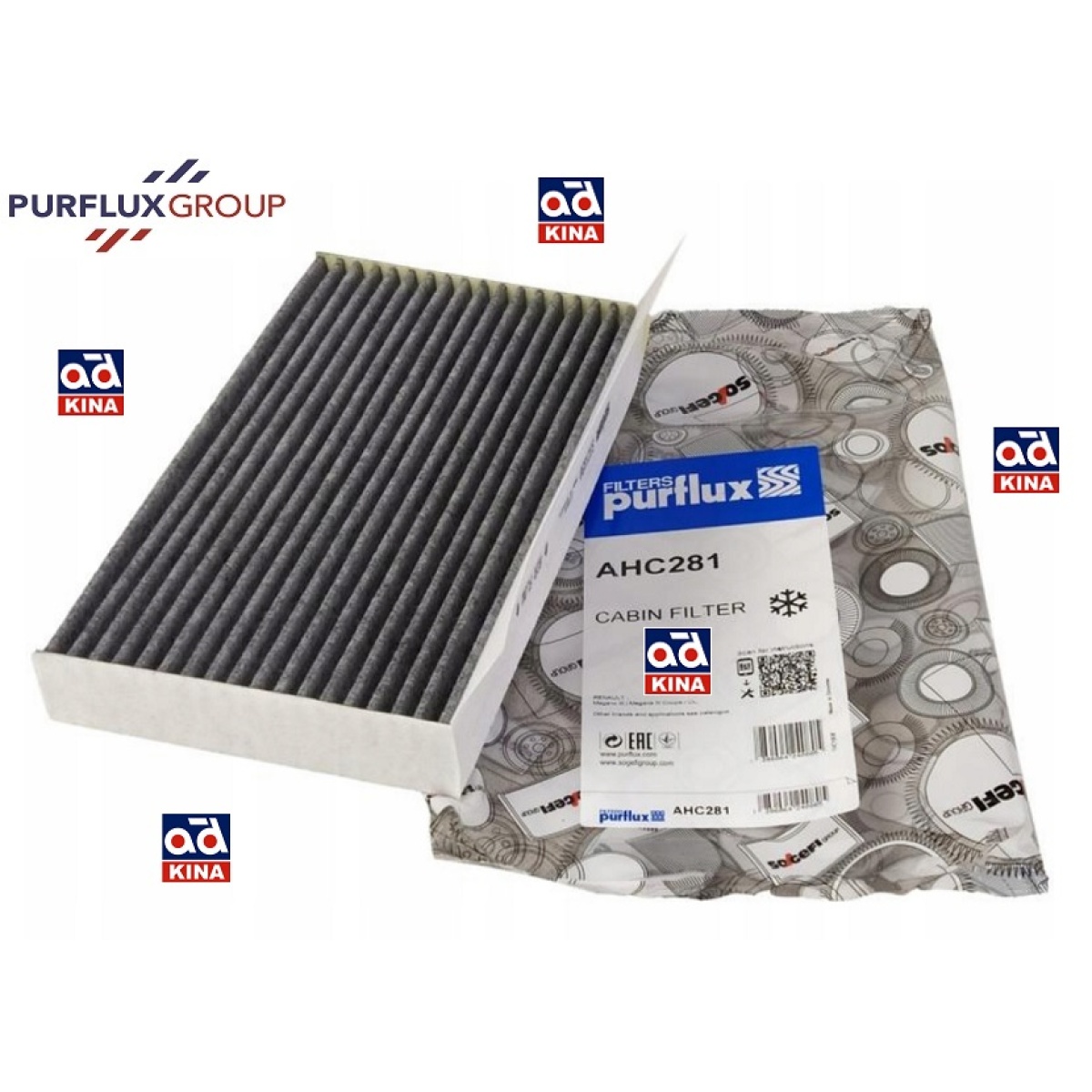 POLEN FİLTRESİ KARBONLU AHC281 MEGANE-III FLUENCE