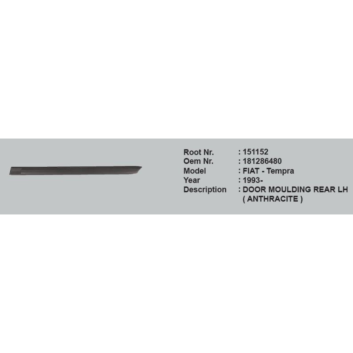 KAPI ÇITASI ARKA SOL 181286480 151152 TEMPRA