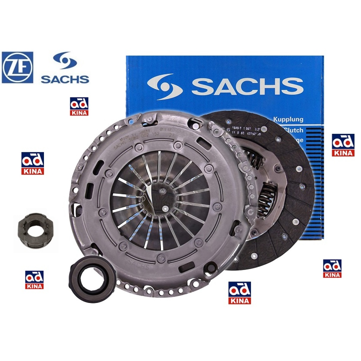 DEBRİYAJ SETİ GOLF-V-VI JETTA-III PASSAT TOURAN 1.4TSI (08-) CAVD 228mm